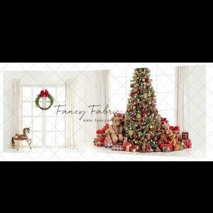 Fancy Fabric Holiday Gift From The Heart 2pc Room